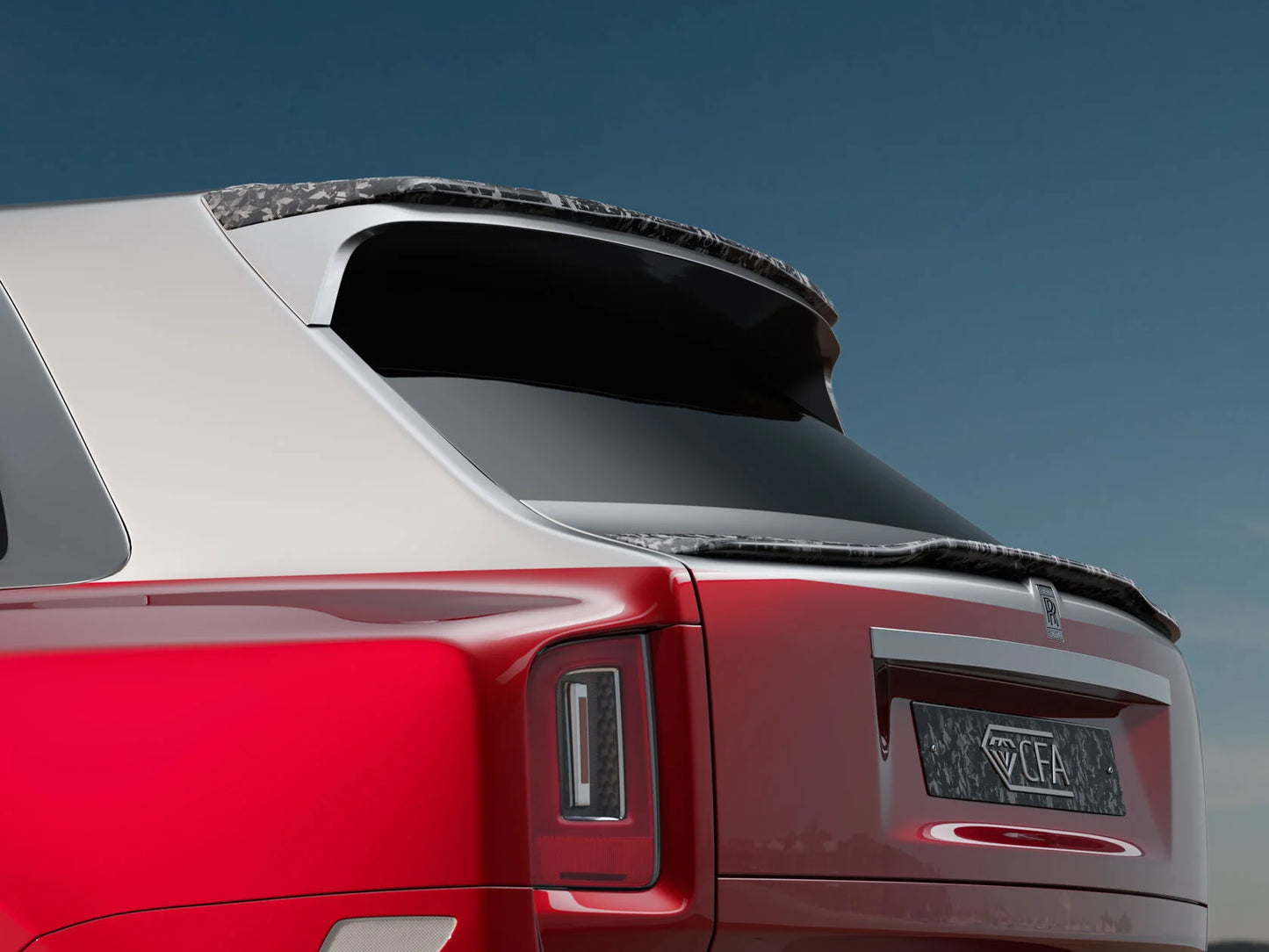 Rolls Royce Cullinan - Верхній спойлер Carbon