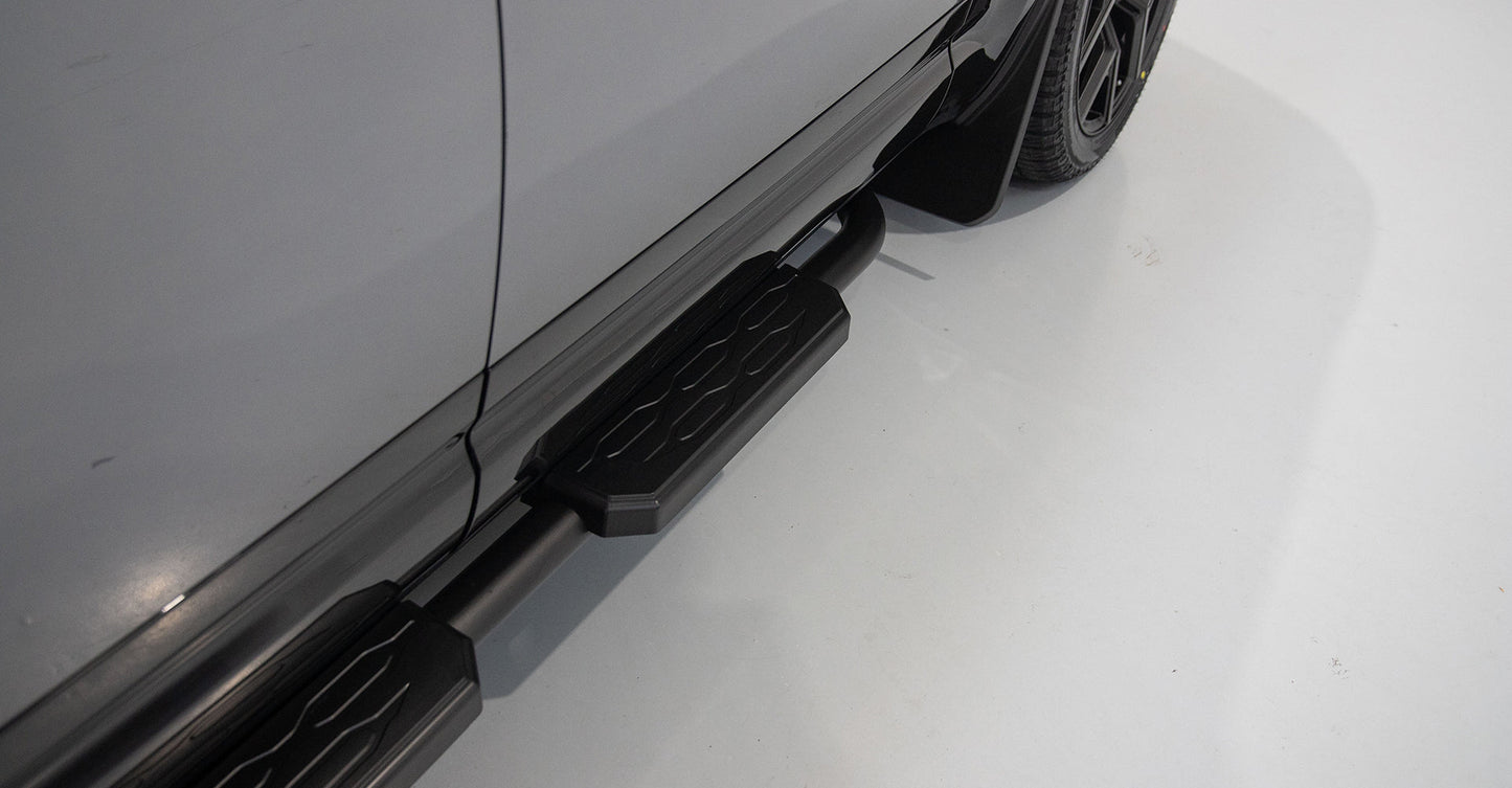 Land Rover Defender - Підніжки Black Shadow (Chequer)