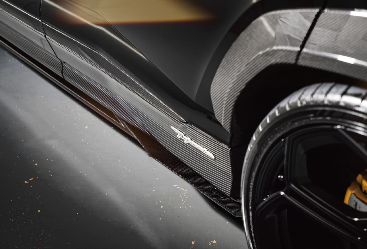 Lamborghini Urus (Pre-Face) - Передня губа Carbon