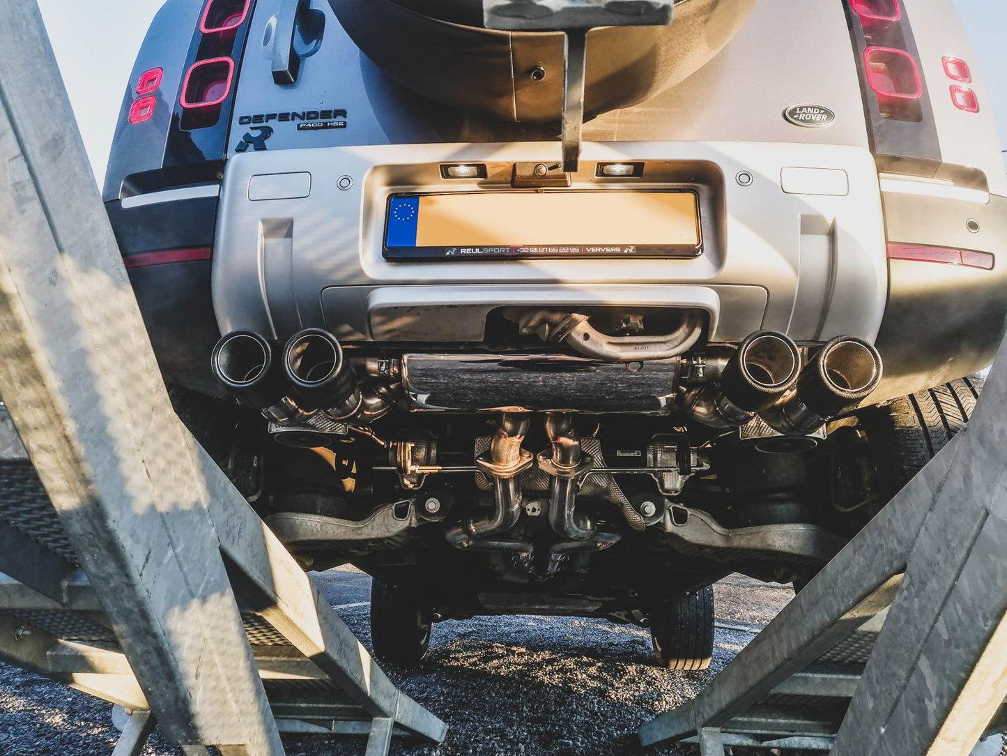 Land Rover Defender P400 - Вихлоп QuickSilver Sound Architect