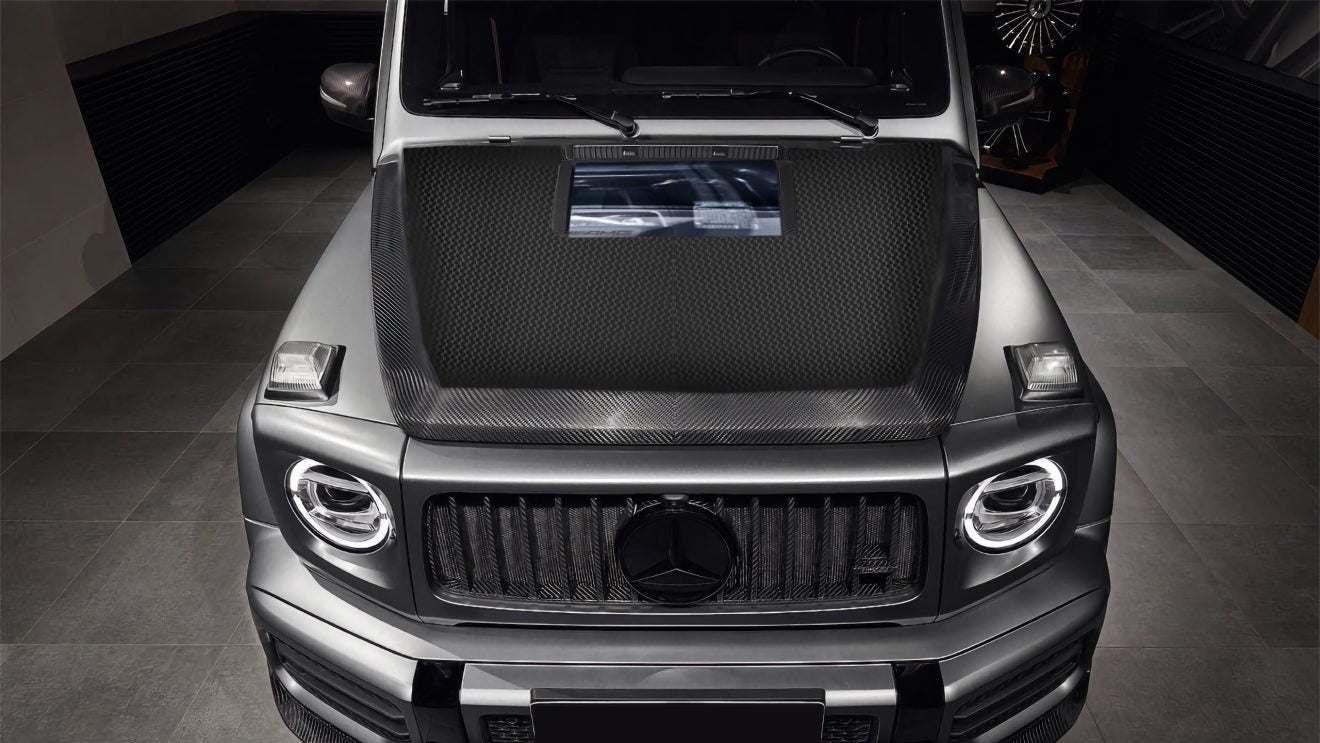 Mercedes G-Wagon W463A - Капот Bullnose Full Carbon