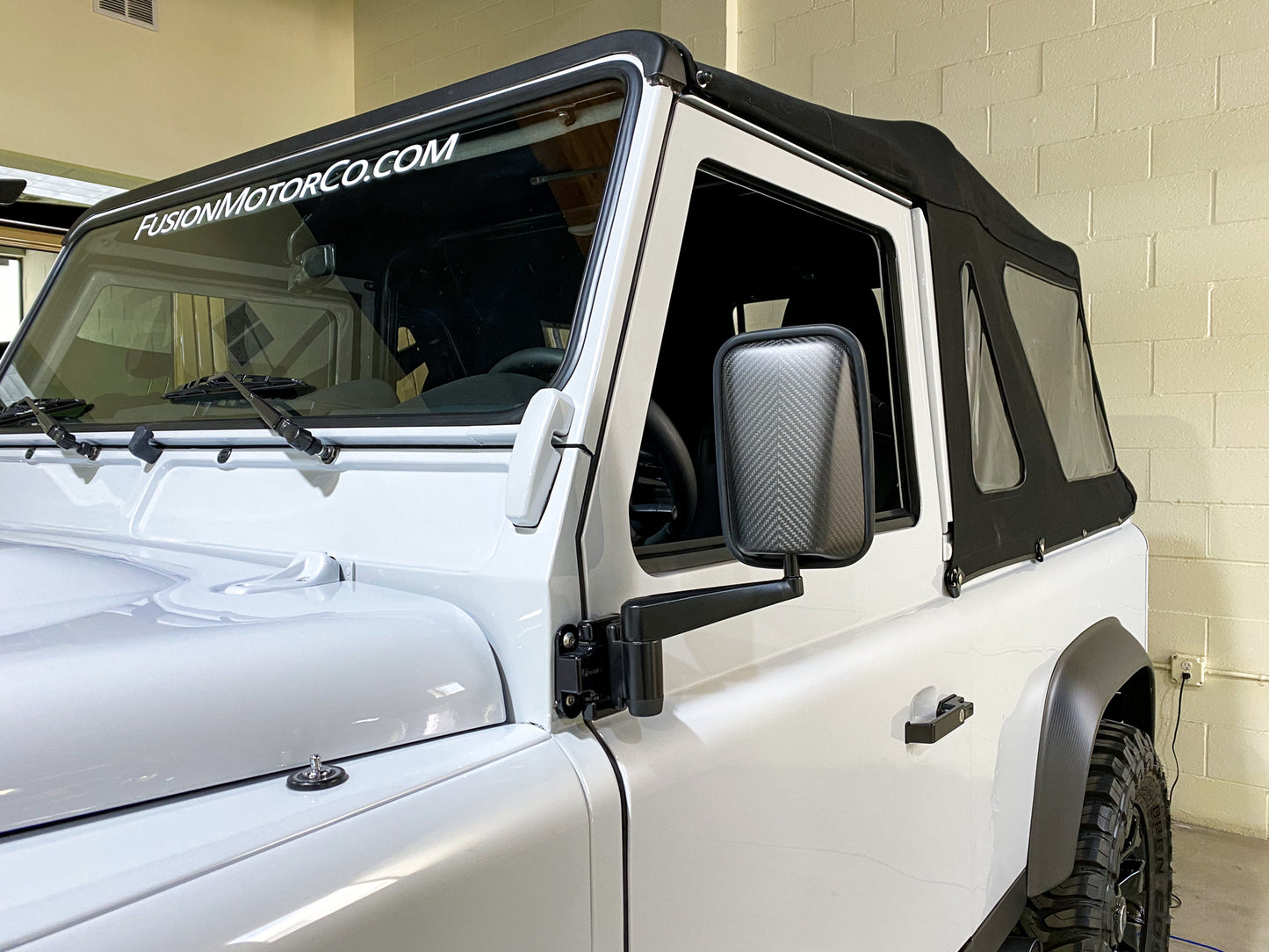 Land Rover Defender - Карбонові накладки на дзеркала