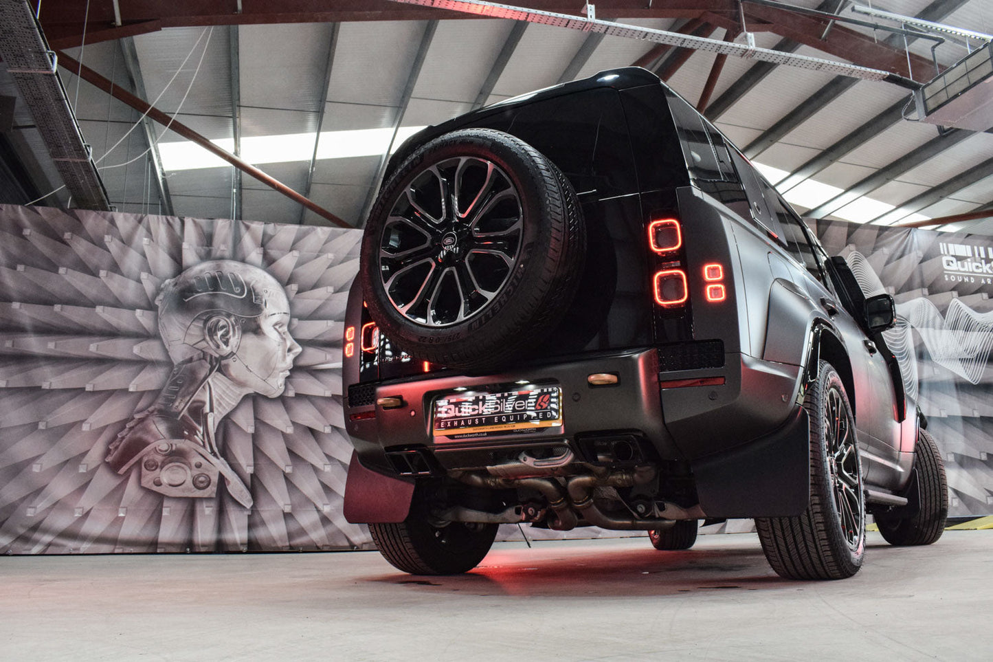 Land Rover Defender OCTA - Вихлоп QuickSilver Sport