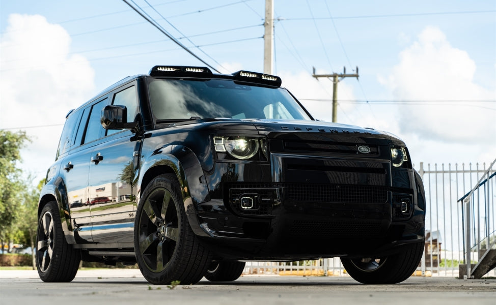 Land Rover Defender - Передні карбонові канарди