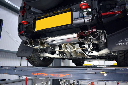 Land Rover Defender V8 Exhaust QuickSilver