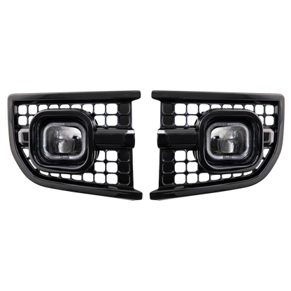 Land Rover Defender - Передні впуски з DRL (Nolden)