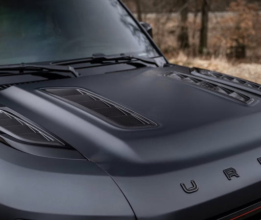 Urban Automotive карбоновий XRS карбоновий капот з повітрозабірниками для L663 Land Rover Defender 90 / 110 / 130 (дорестайлінг) [440-0050]