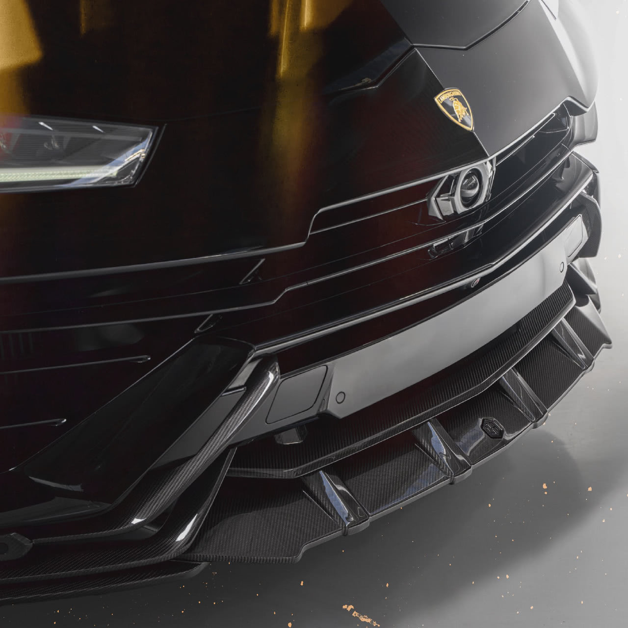 Lamborghini Urus Performante - Передня губа Carbon (2 частини)