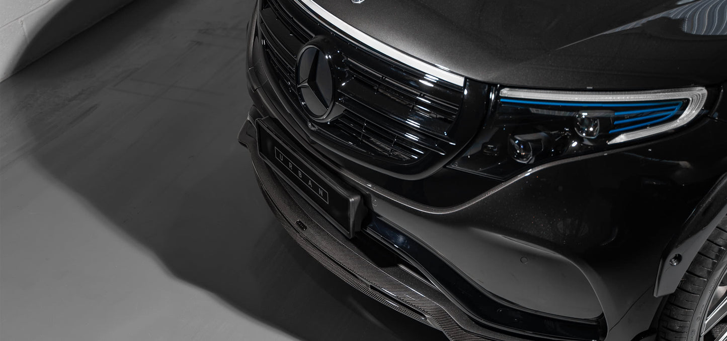 Mercedes EQC - Нижній спойлер Gloss Black