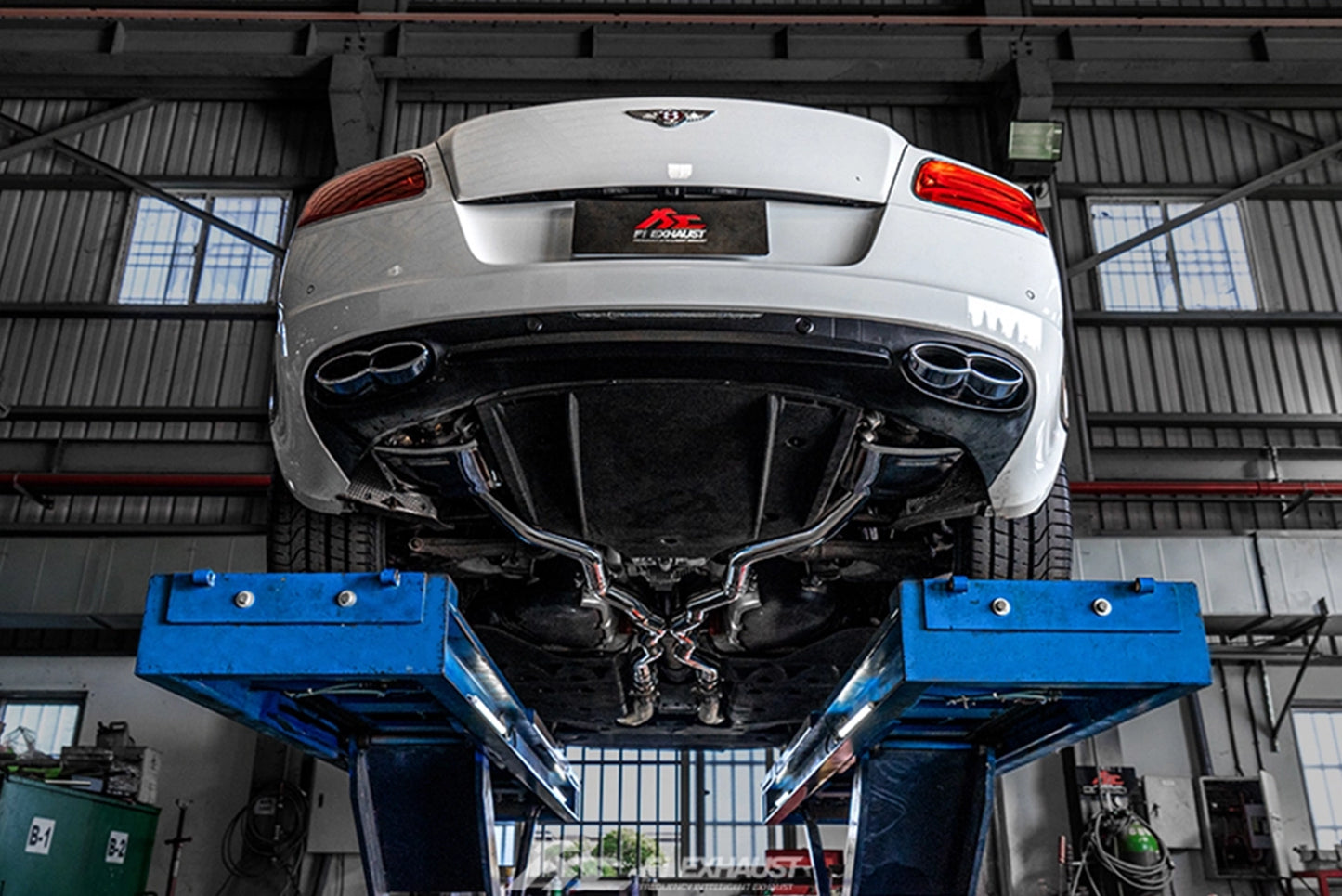 Bentley Continental GT - Вихлоп Axle Back