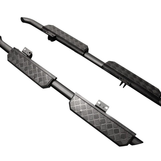 Land Rover Defender - Підніжки Black Shadow (Chequer)