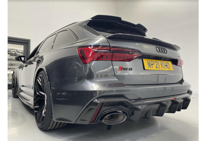 Audi RS6 - Задній дифузор Carbon