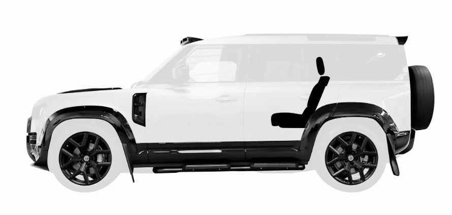 Land Rover Defender 130 - Розширювачі арок Widetrack