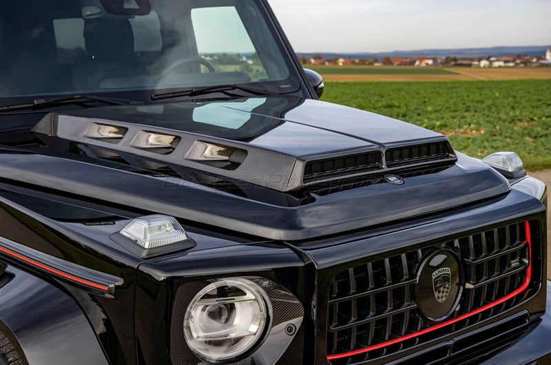 Mercedes G-Wagon W463A - Капот Bullnose Full Carbon