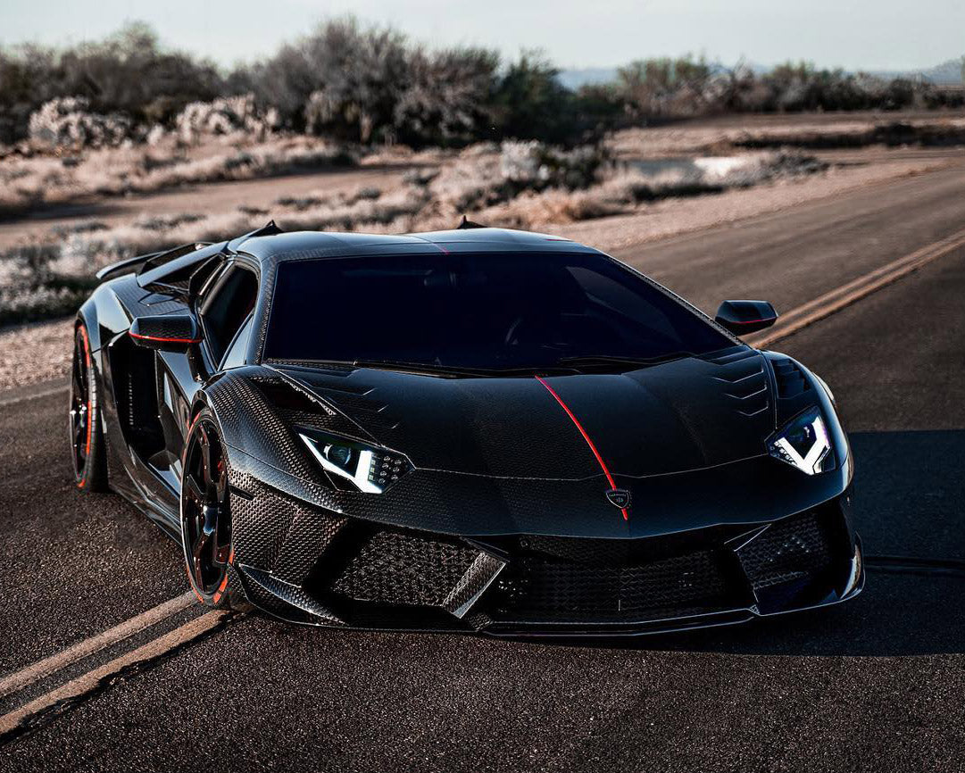 Lamborghini Aventador S - Передній фартух Carbon