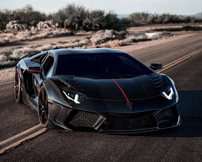 Lamborghini Aventador S - Передній фартух Carbon