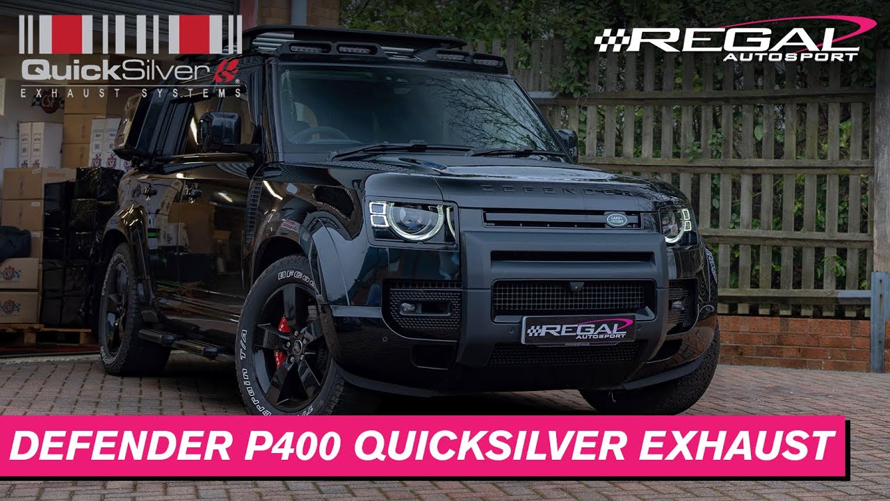 Land Rover Defender P400 - Вихлоп QuickSilver Sound Architect