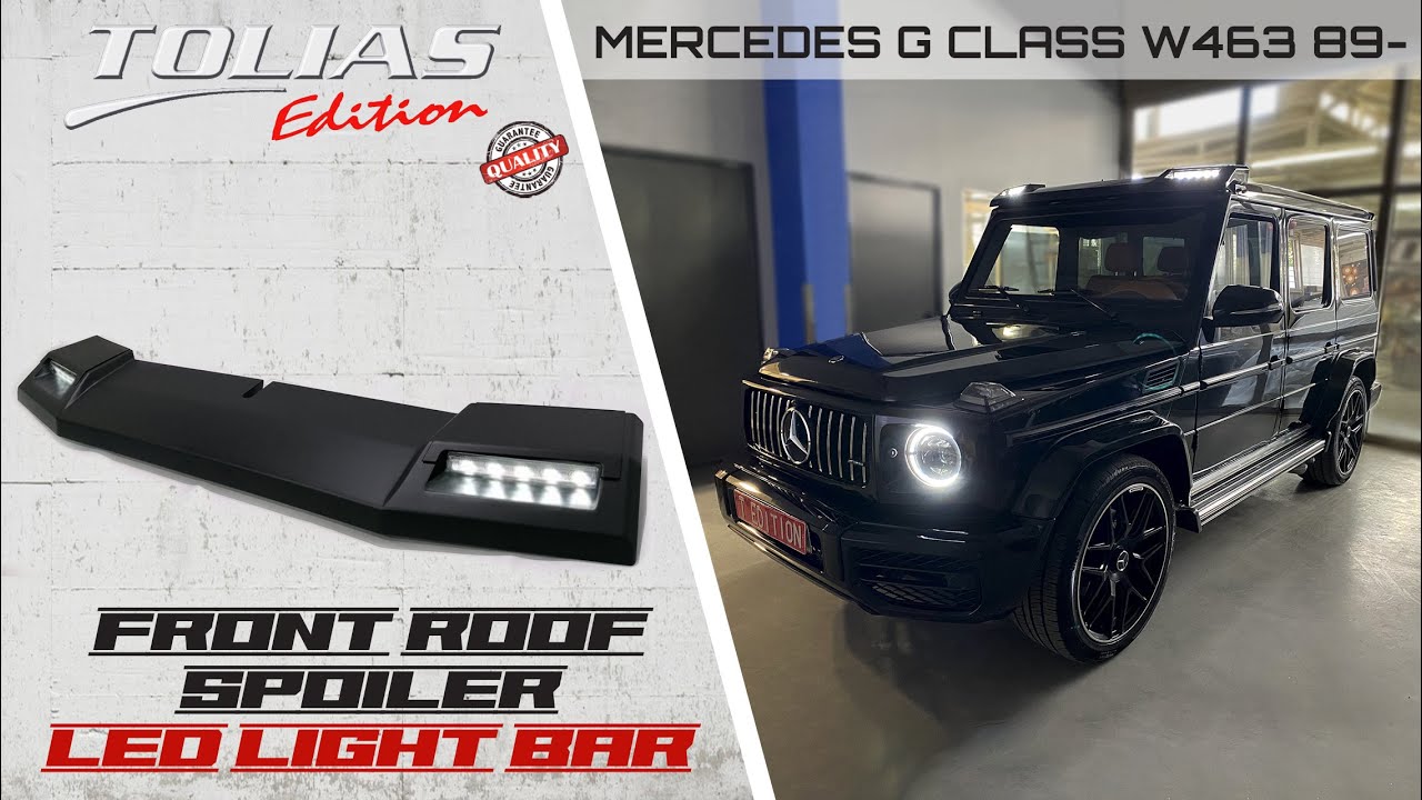 Mercedes G-Wagon W463A - Лайтбар Carbon (Linear 12)