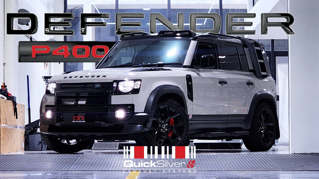 Land Rover Defender P400 Exhaust QuickSilver