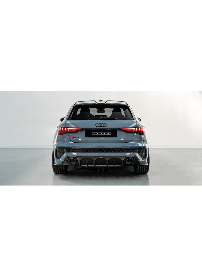 Audi RS3 Hatchback - Задній дифузор Carbon
