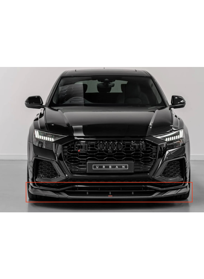 Audi RSQ8 (Pre-Face) - Передній сплітер Carbon