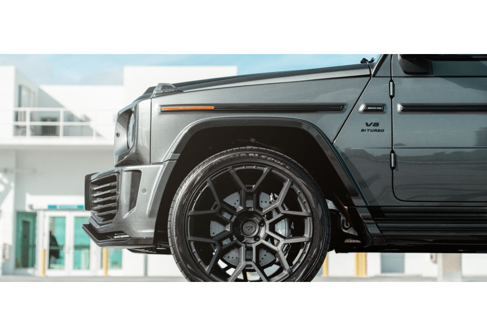 Mercedes G-Wagon W463A - Сплітер з DRL (Softkit)